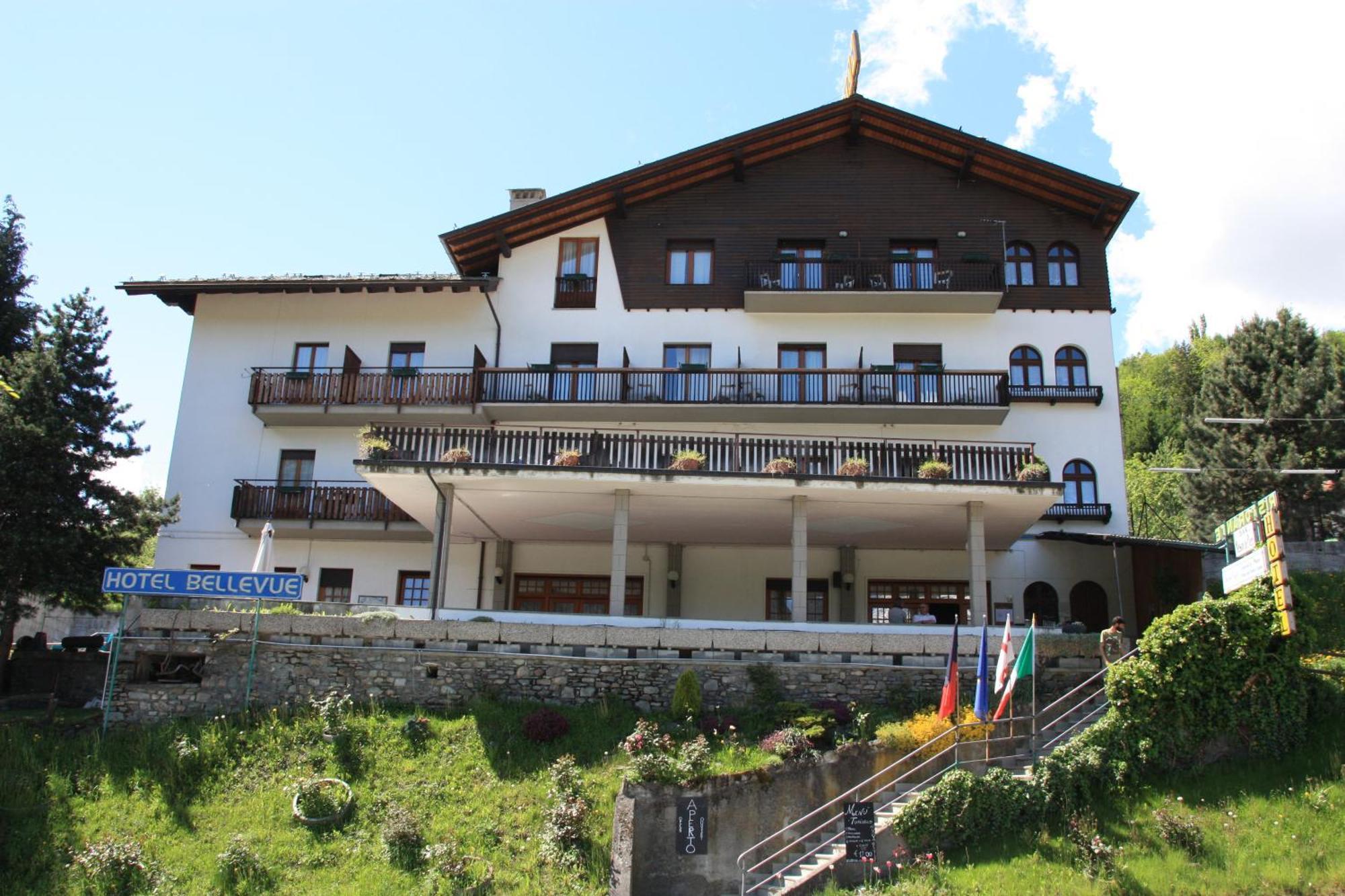 Hotel Bellevue Gignod Экстерьер фото